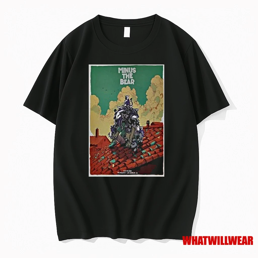 Minus The Bear 10 11 10 12 2025 Los Angeles Ca Shirts