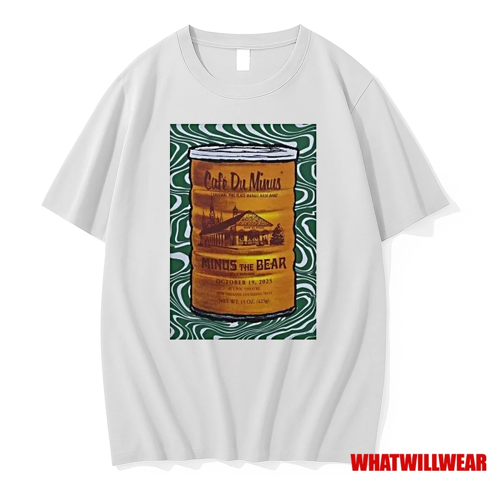 Minus The Bear Civic Theatre In New Orleans La October 19 2025 Shirts