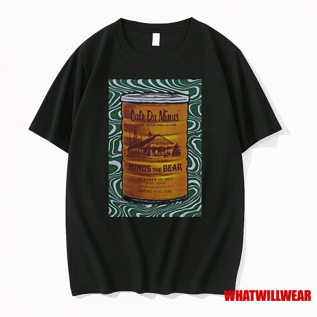Minus The Bear Oct 19 2025 Civic Theatre In New Orleans La Shirts