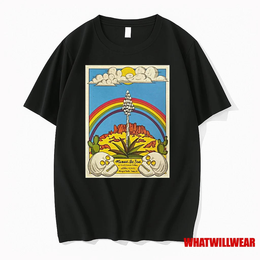 Minus The Bear October 14 2025 Marquee Theatre In Tempe Az Shirts