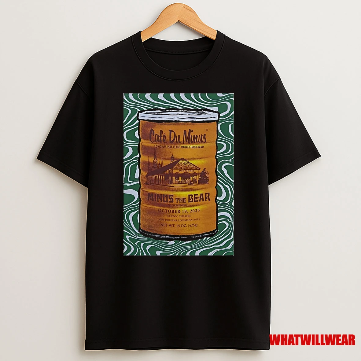 Minus The Bear October 19 2025 Civic Theatre In New Orleans La Shirts