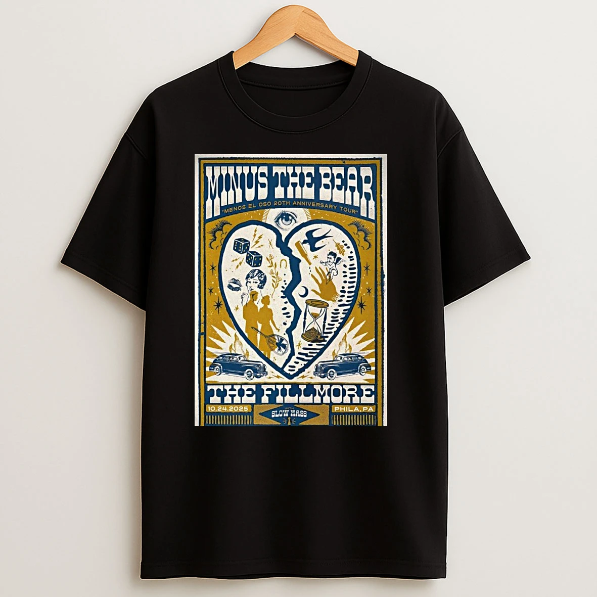 Minus The Bear Philadelphia Pa October 24 2025 T Shirts