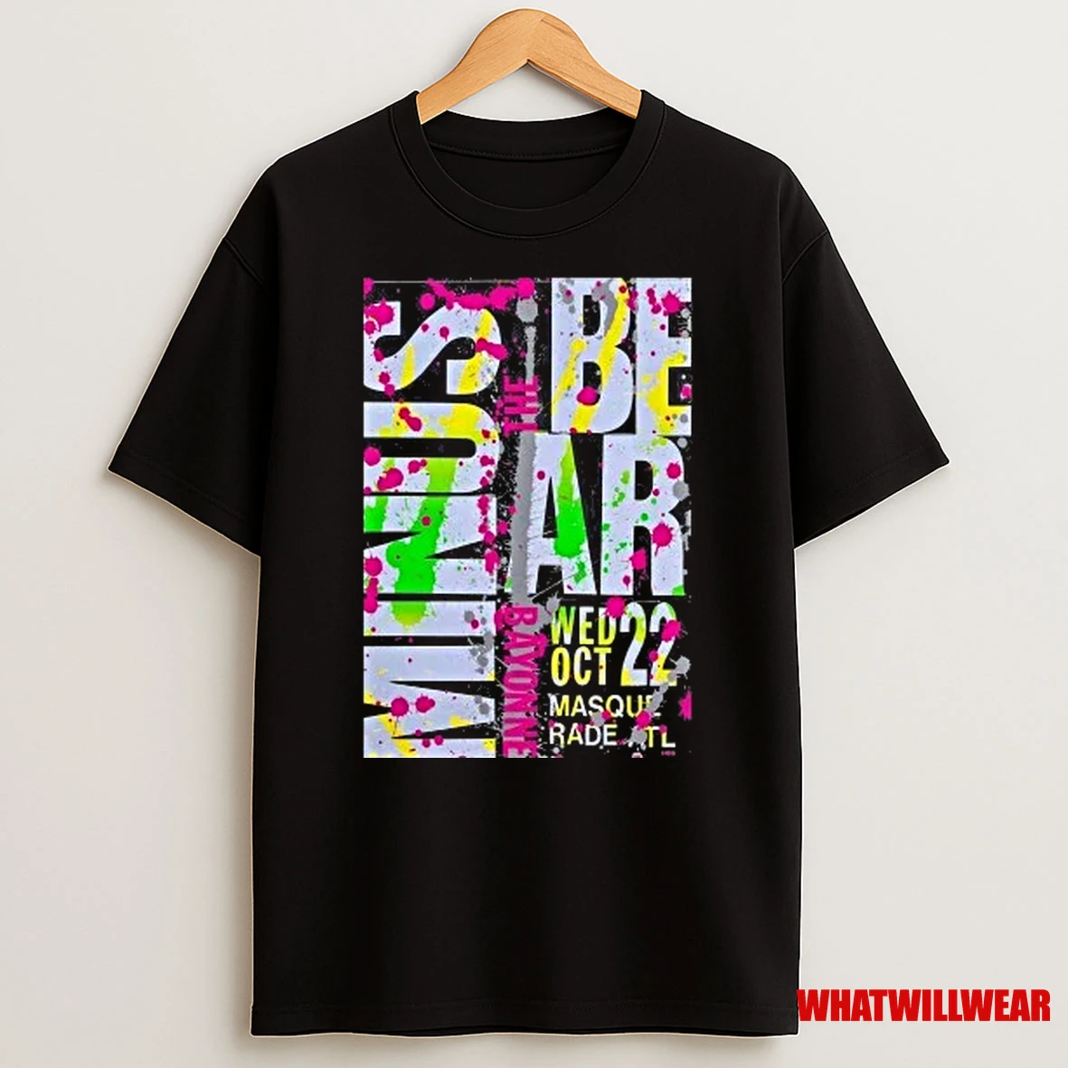 Minus The Bear The Masquerade Heaven Atlanta Ga Oct 22 2025 Shirts