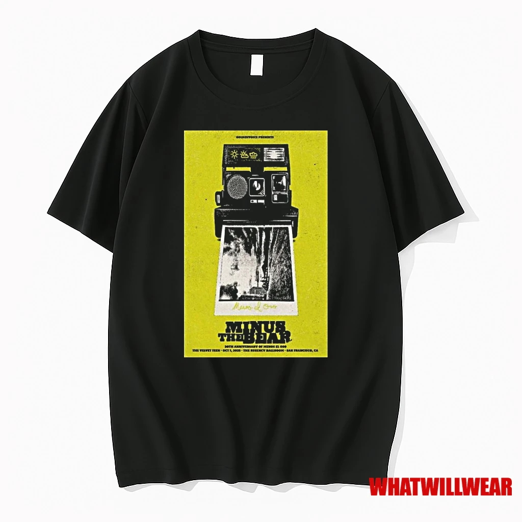 Minus The Bear The Regency Ballroom October 7 2025 Shirts