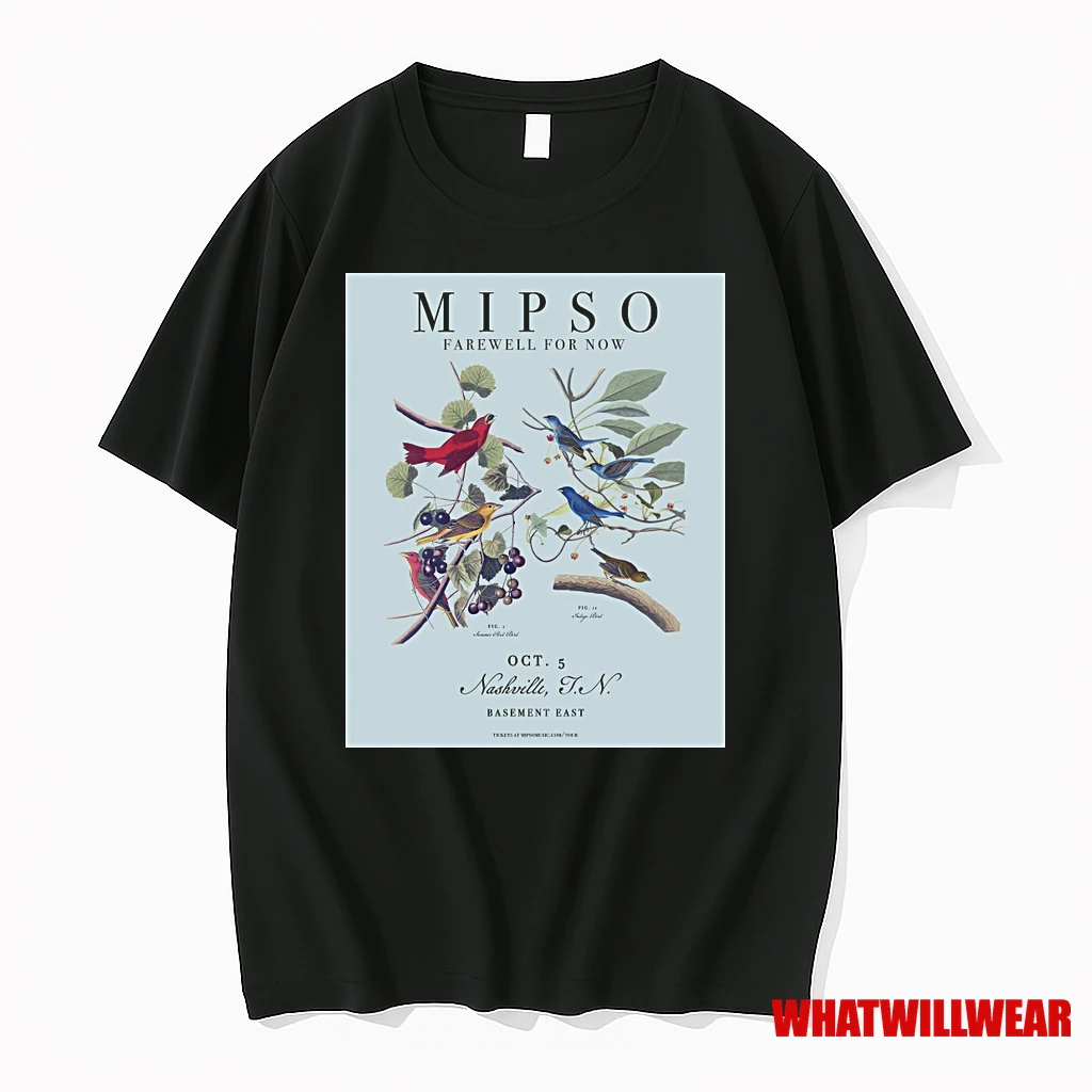 Mipso Farewell For Now The Basement East In Nashville Tn October 5 2025 Shirts