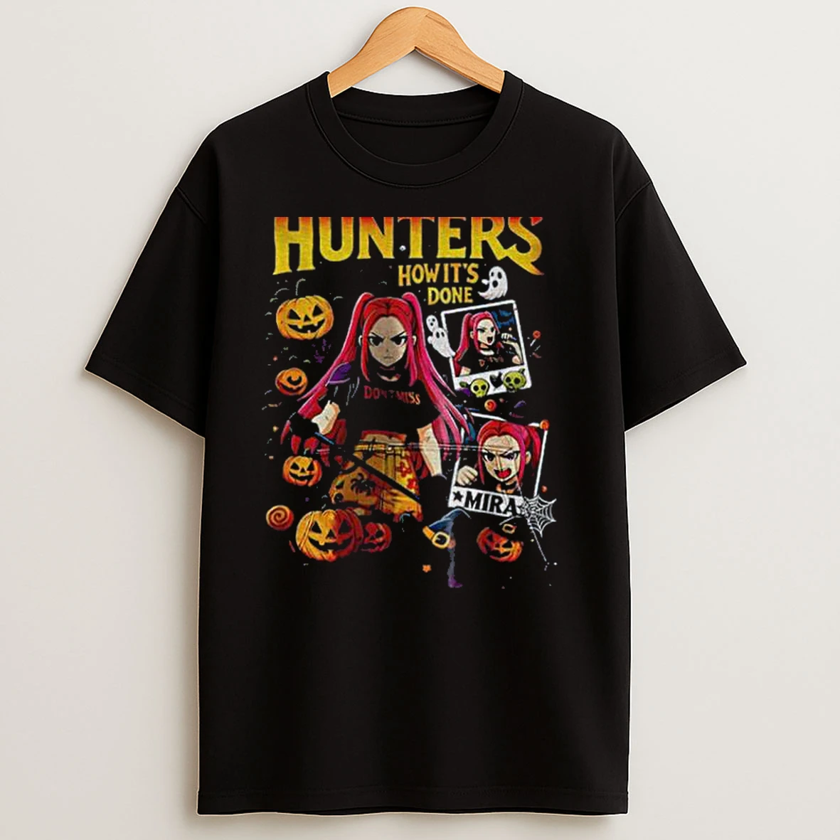 Mira Kpop Demon Hunters Pumpkins How Its Done Halloween Shirt0 Shirts