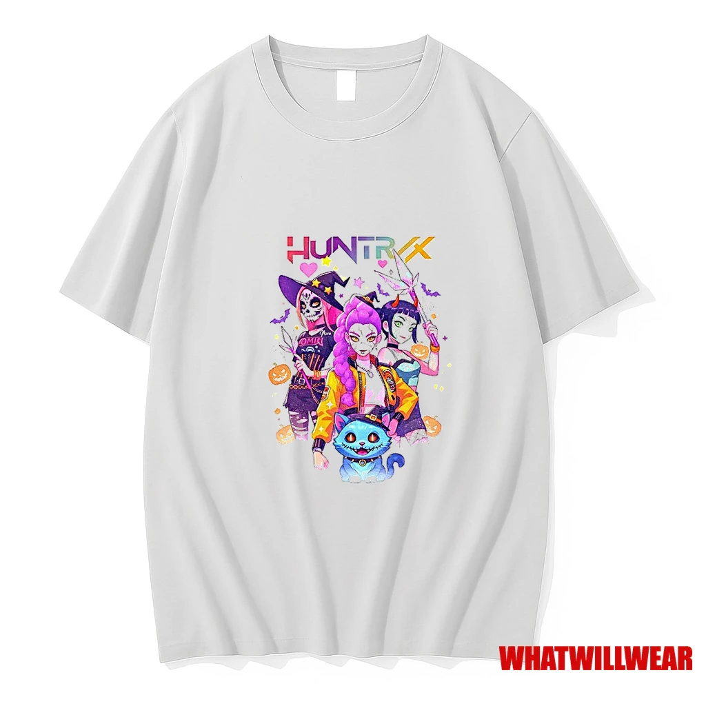 Mira Rumi Zoey And Derpy Tiger Kpop Huntrix Kpop Demon Hunters Halloween Shirts