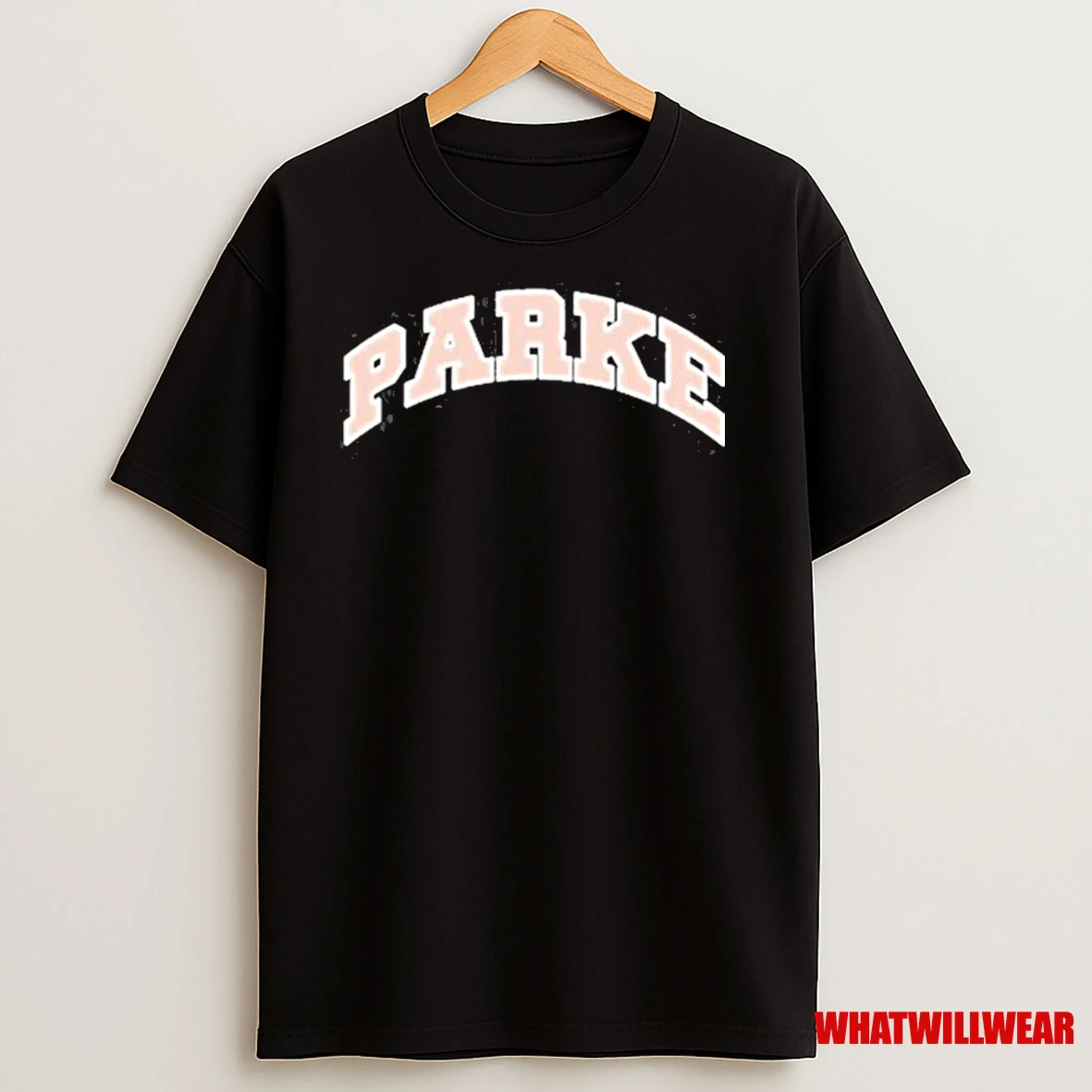 Miranda Mckeon Wearing Pink Aid X Parke Shirts