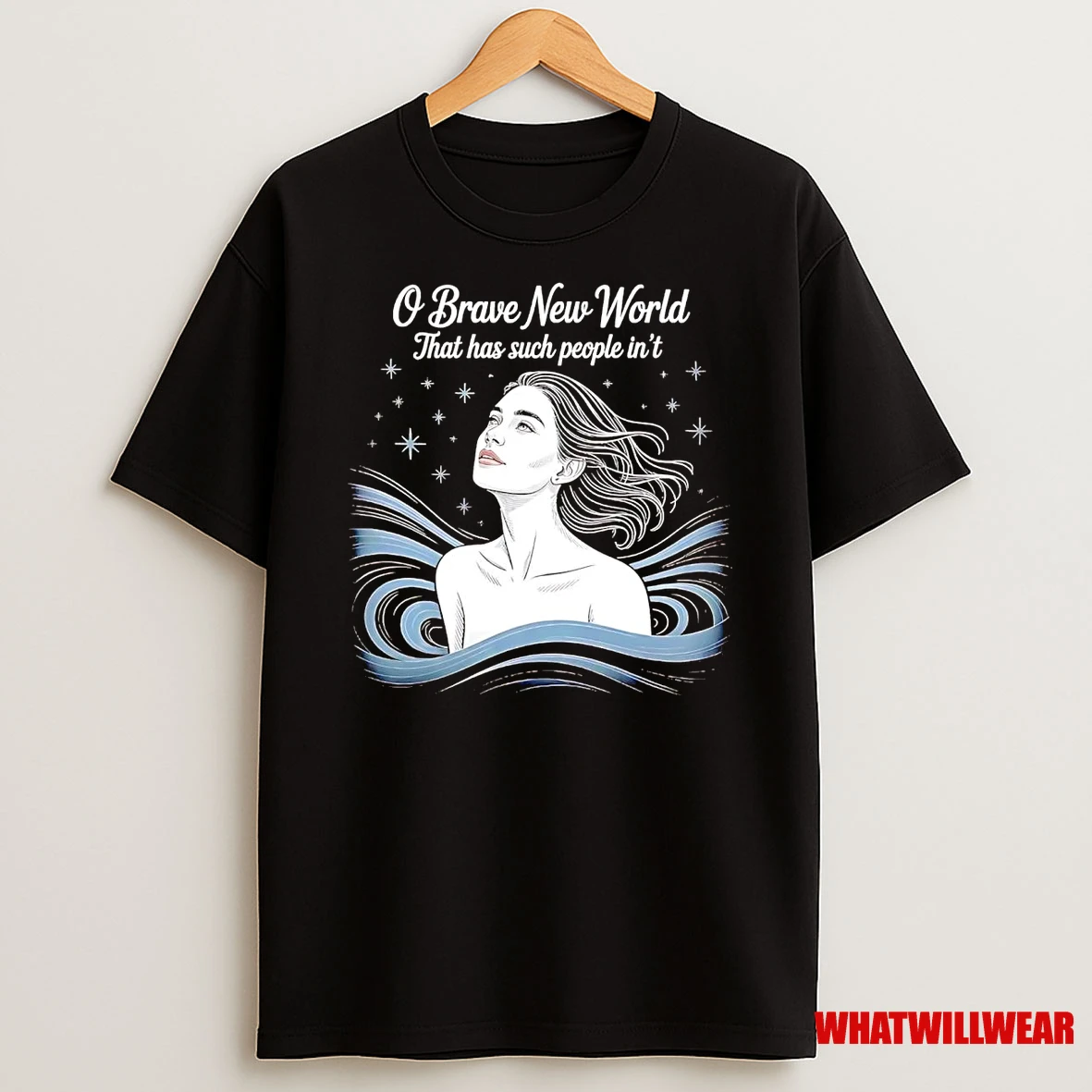 Miranda Shakespeare O Brave New World That Has Such People Int Shirts