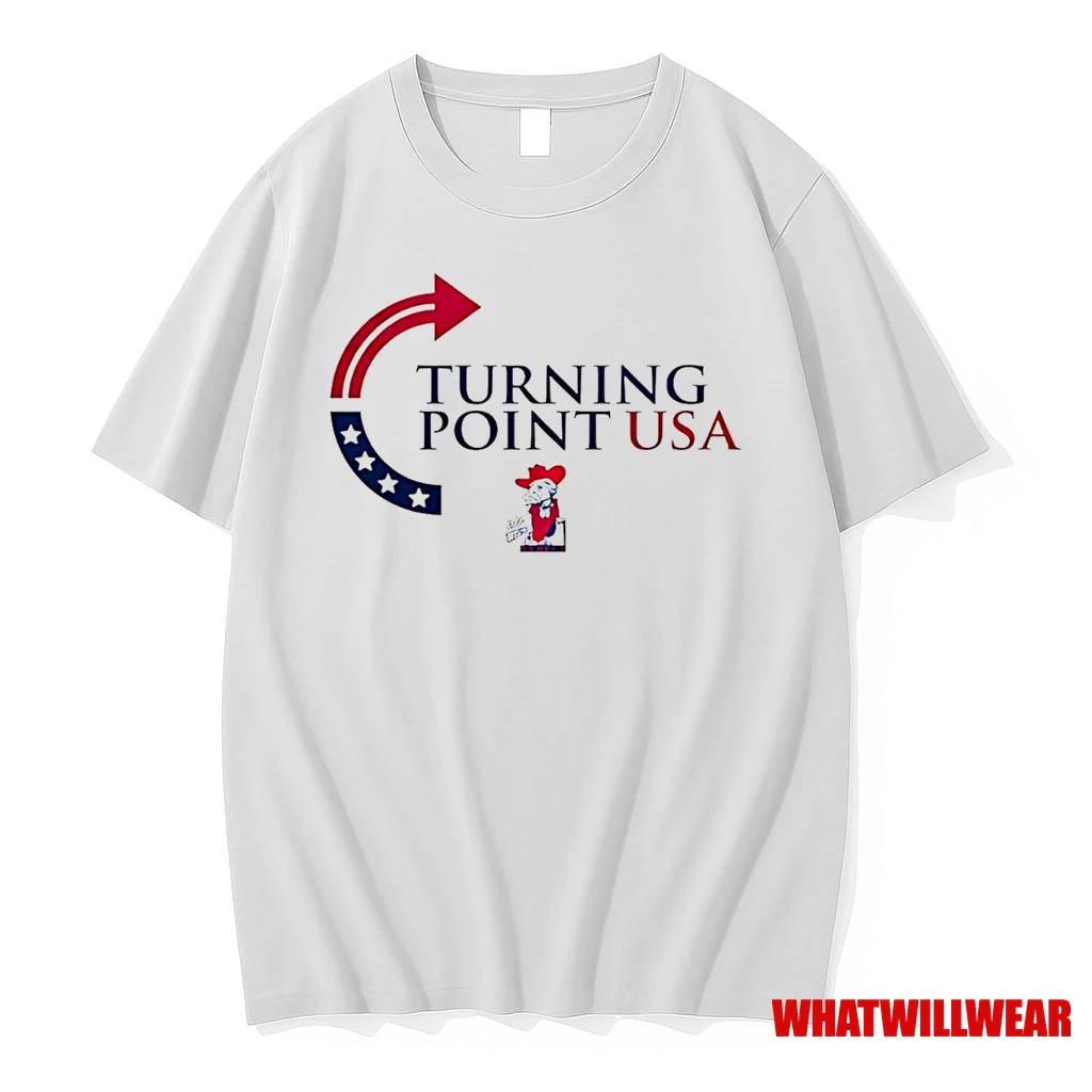 Mississippi University X Turning Point Usa Logo 2025 Shirts