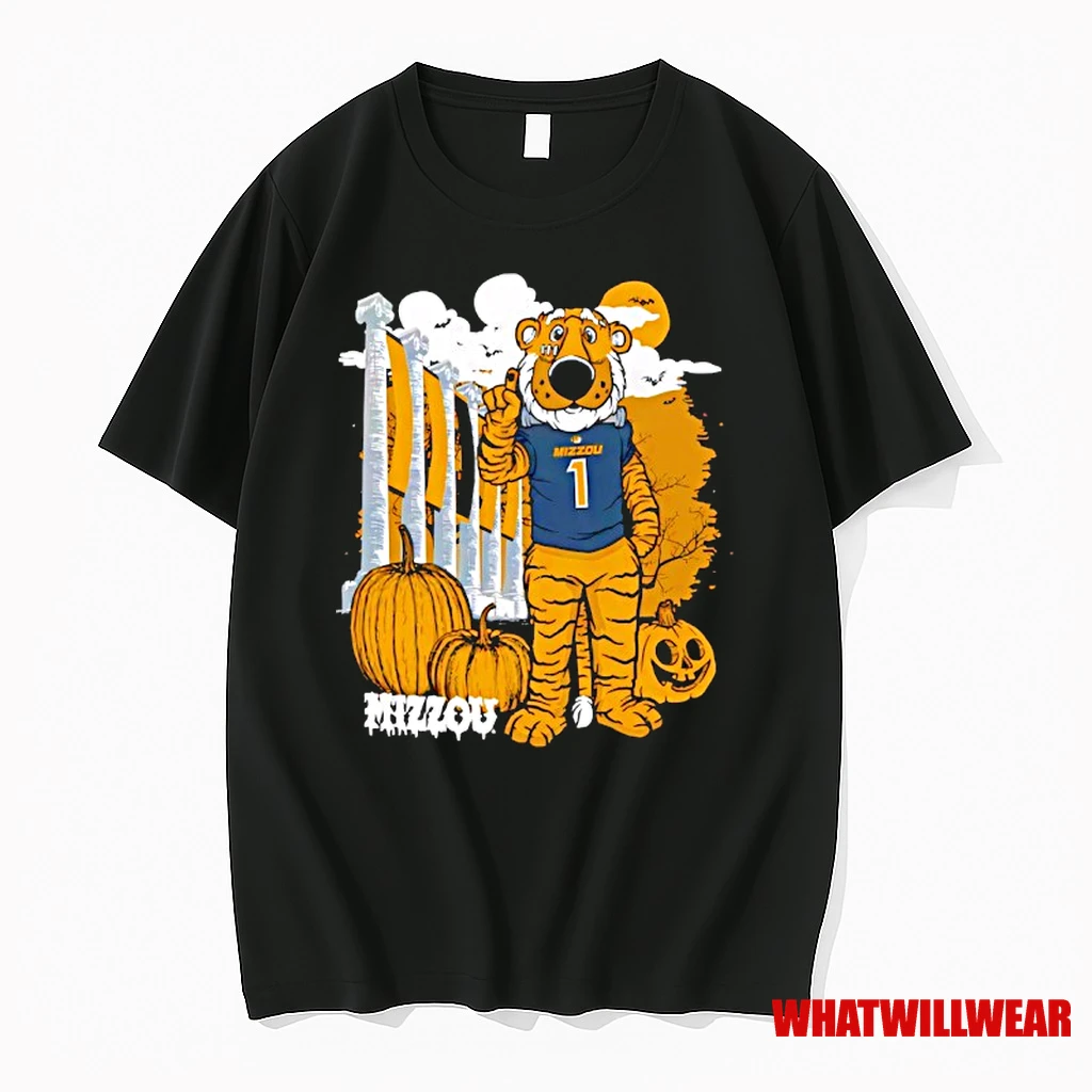 Missouri Tigers Spooky Zou Truman The Tiger Halloween Shirts
