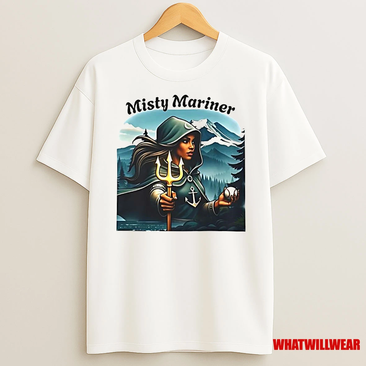 Misty Mariner Ocean Seattle Mariners Vintage Shirts