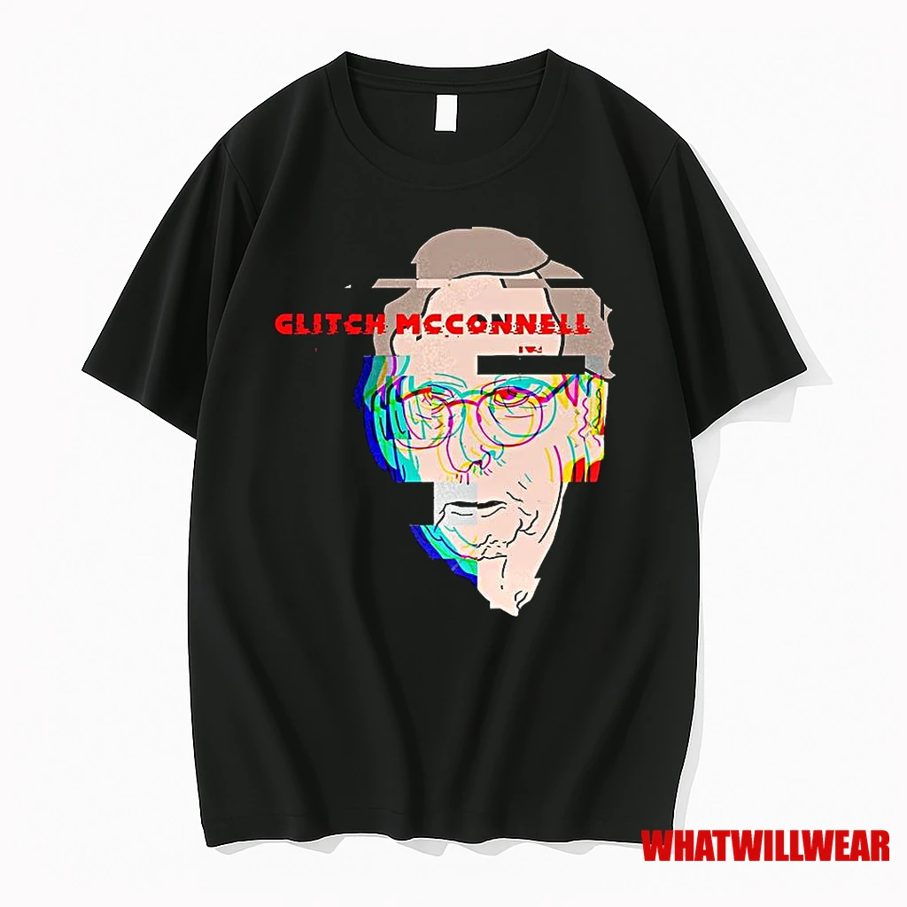 Mitch Mcconnell Glitch Politician Shirts