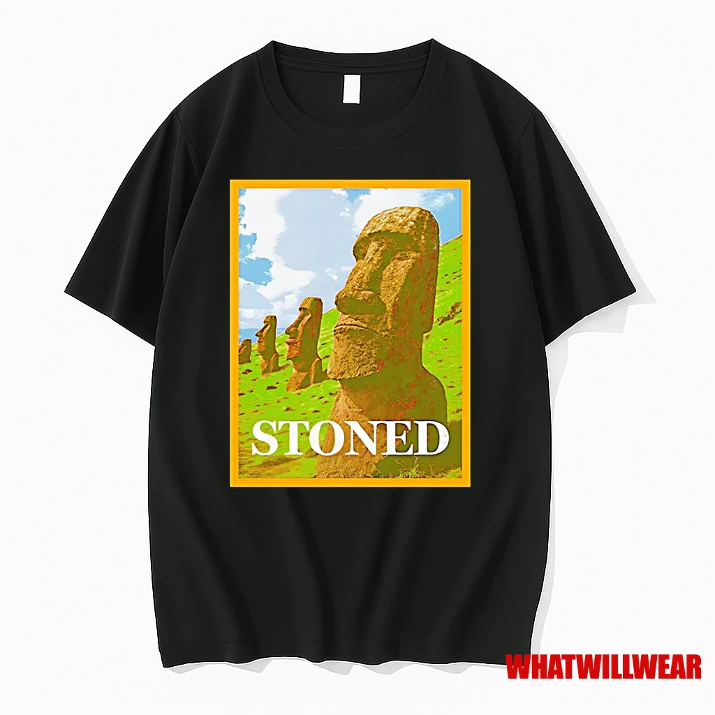 Moai Stoned Portrait Shirts