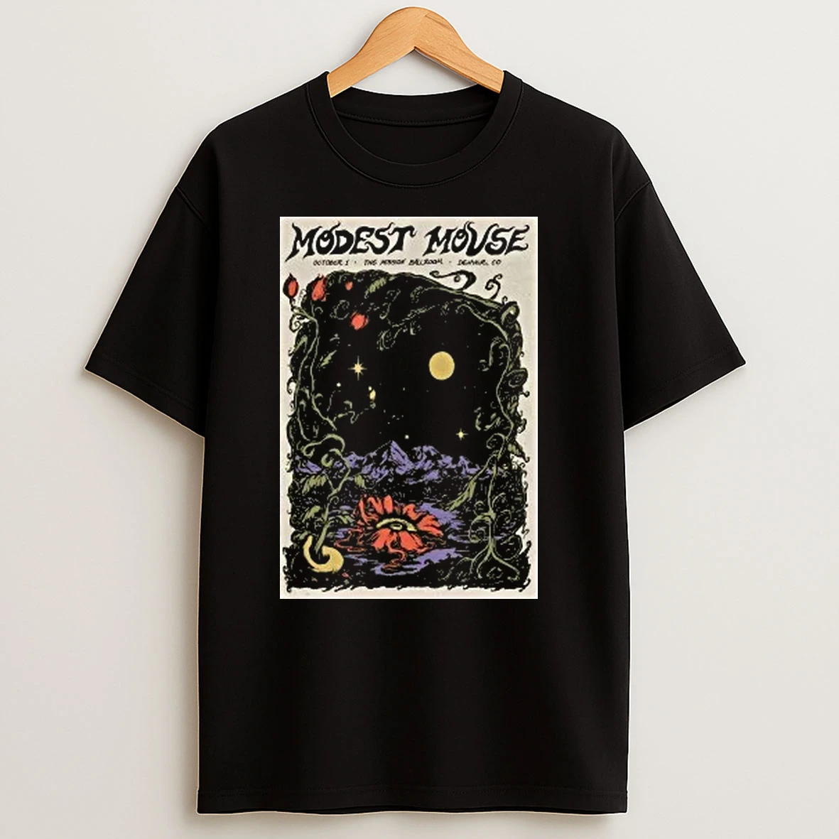Modest Mouse Oct 1 2025 Mission Ballroom In Denver Co Shirts