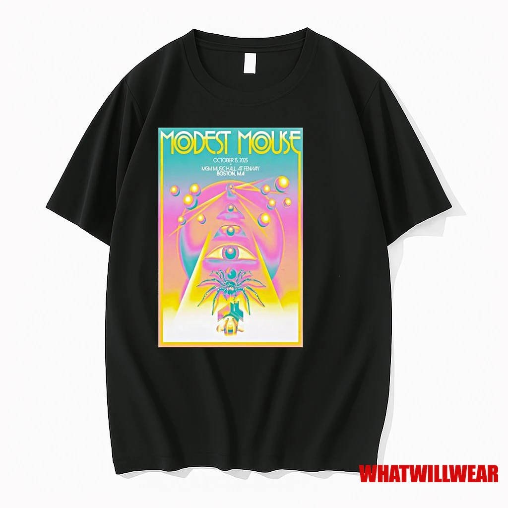 Modest Mouse Oct 15 2025 Mgm Music Hall At Fenway Boston Ma Shirts