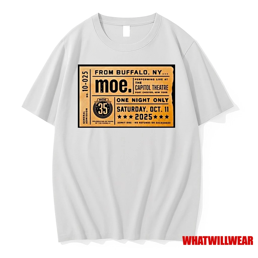 Moe Oct 11 2025 The Capitol Theatre Port Chester New York Shirts