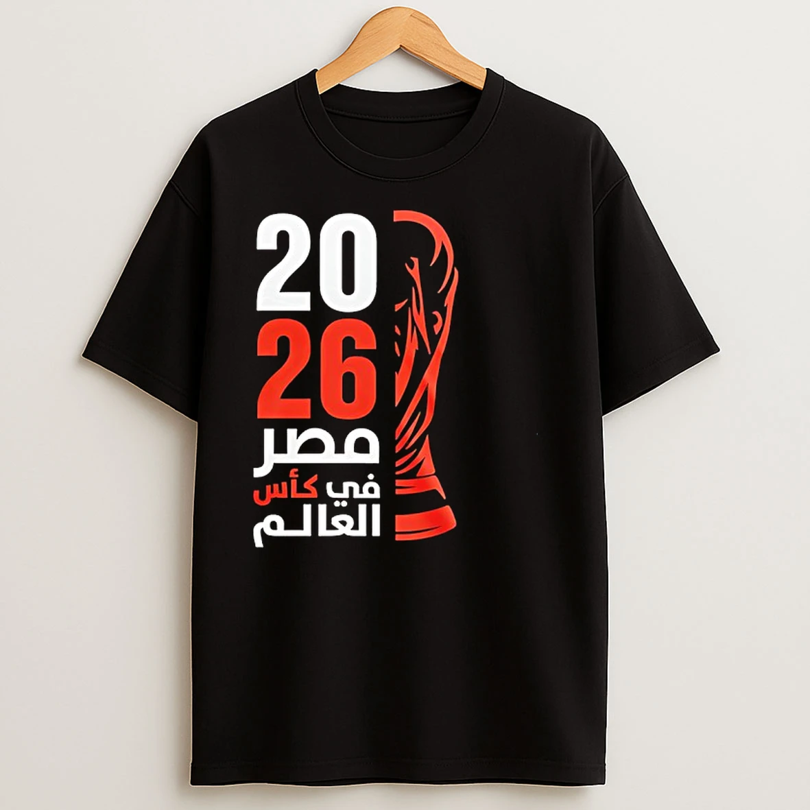 Mohamed Salah Egyptian Footballer Wearing 2026 Egypt In The World Cup T Shirts