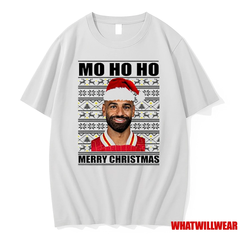 Mohamed Salah Mo Ho Ho Sala Mery Christmas Ugly Shirts