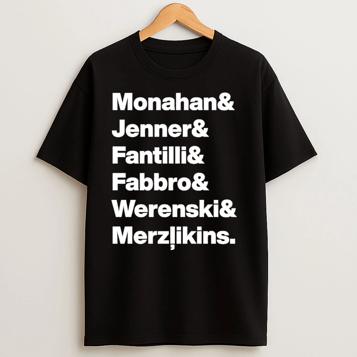 Monahan Jenner Fantilli Fabbro Werenski Merzlikins T Shirts