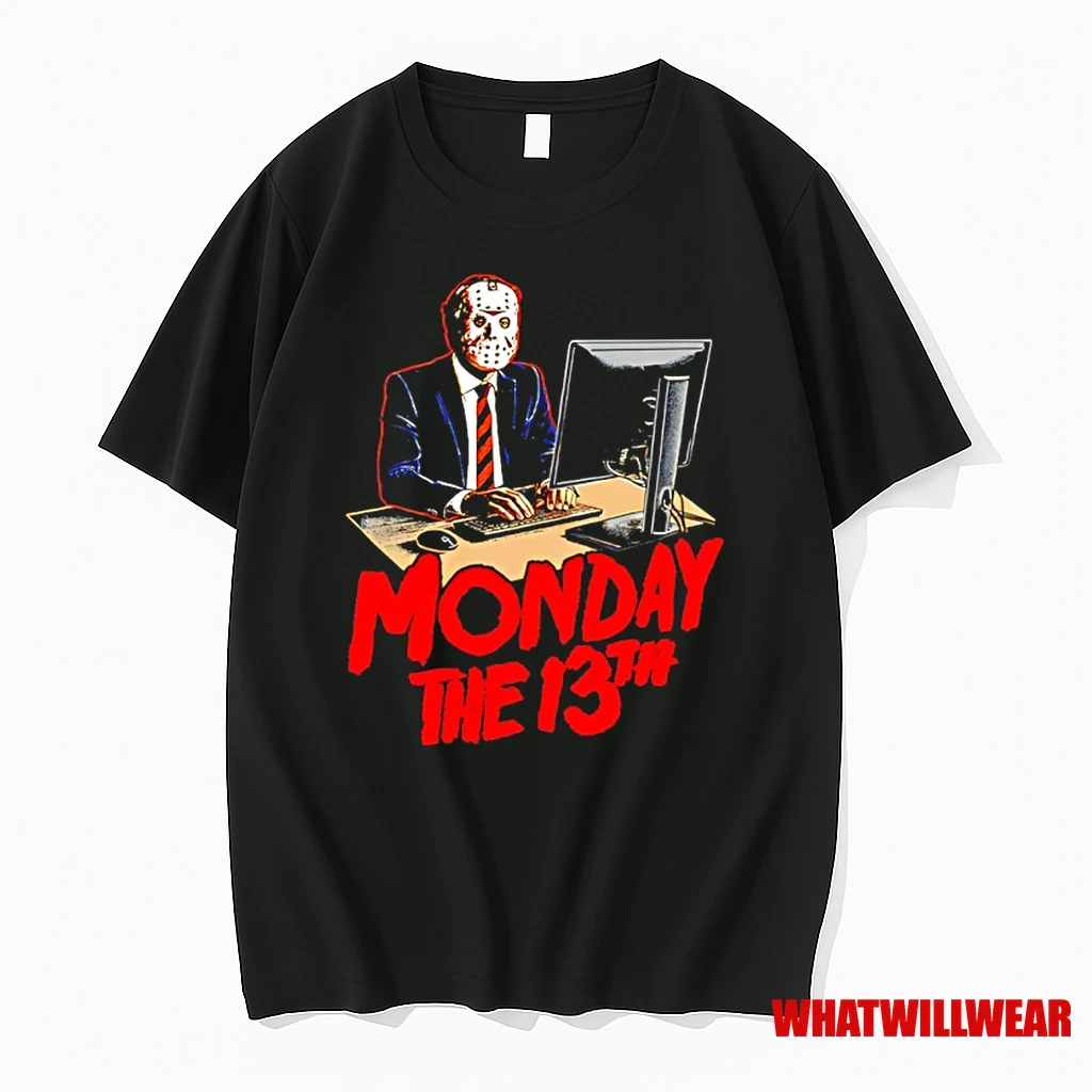 Monday 13th Jason Voorhees Office Staff Halloween Shirts