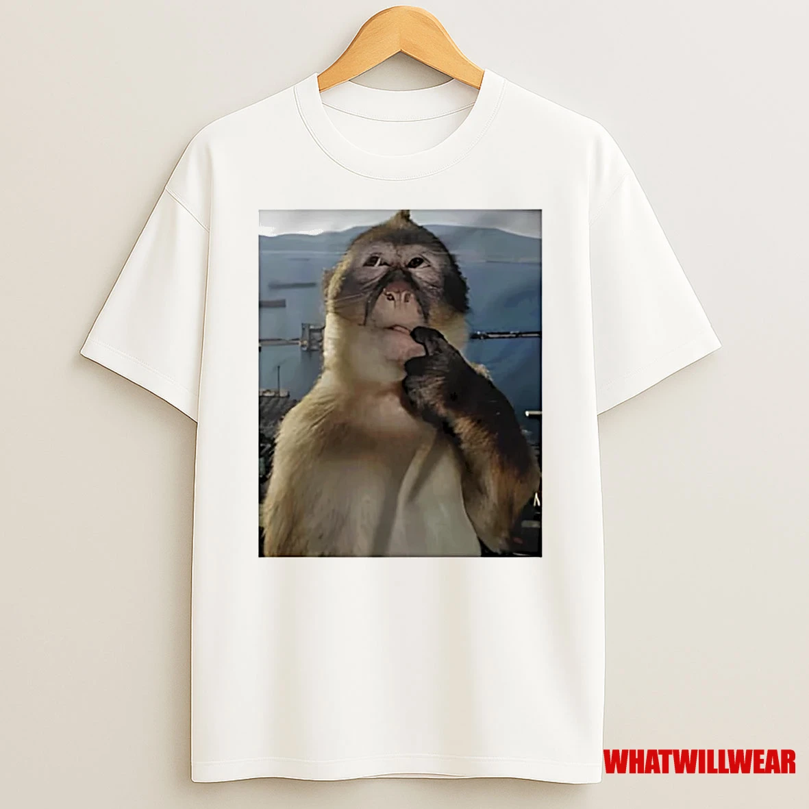 Monkey Thinking Meme Shirts