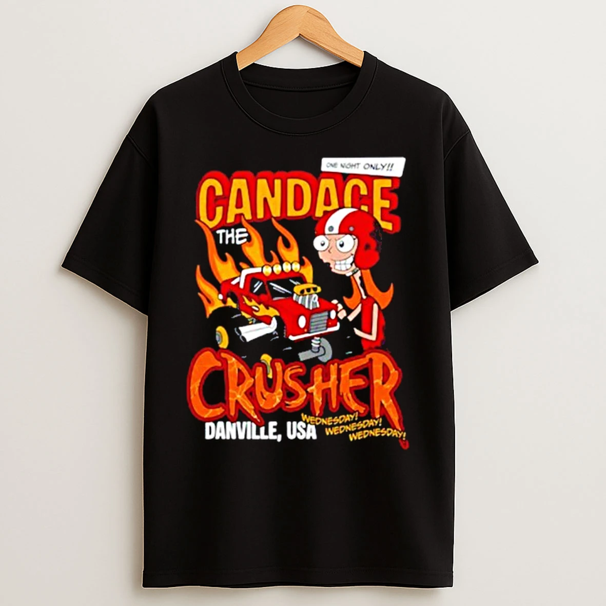 Monster Trucks Candace The Crusher Show T Shirts