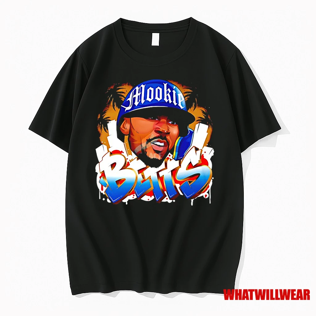 Mookie Betts Los Angeles Dodgers Baseball Graffiti Shirts