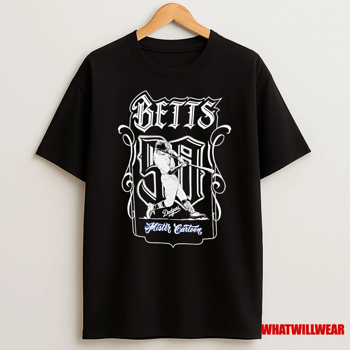 Mookie Betts Mister Cartoon La Dodgers Shirts