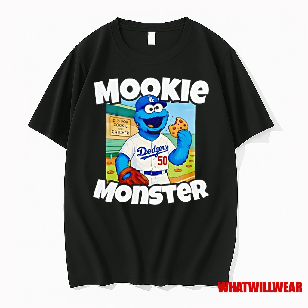 Mookie Monster Los Angeles Dodgers Mlb Shirts