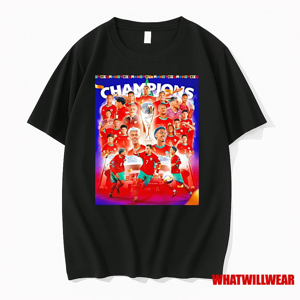 Morocco U20wc Fifa World Cup Champions Shirts