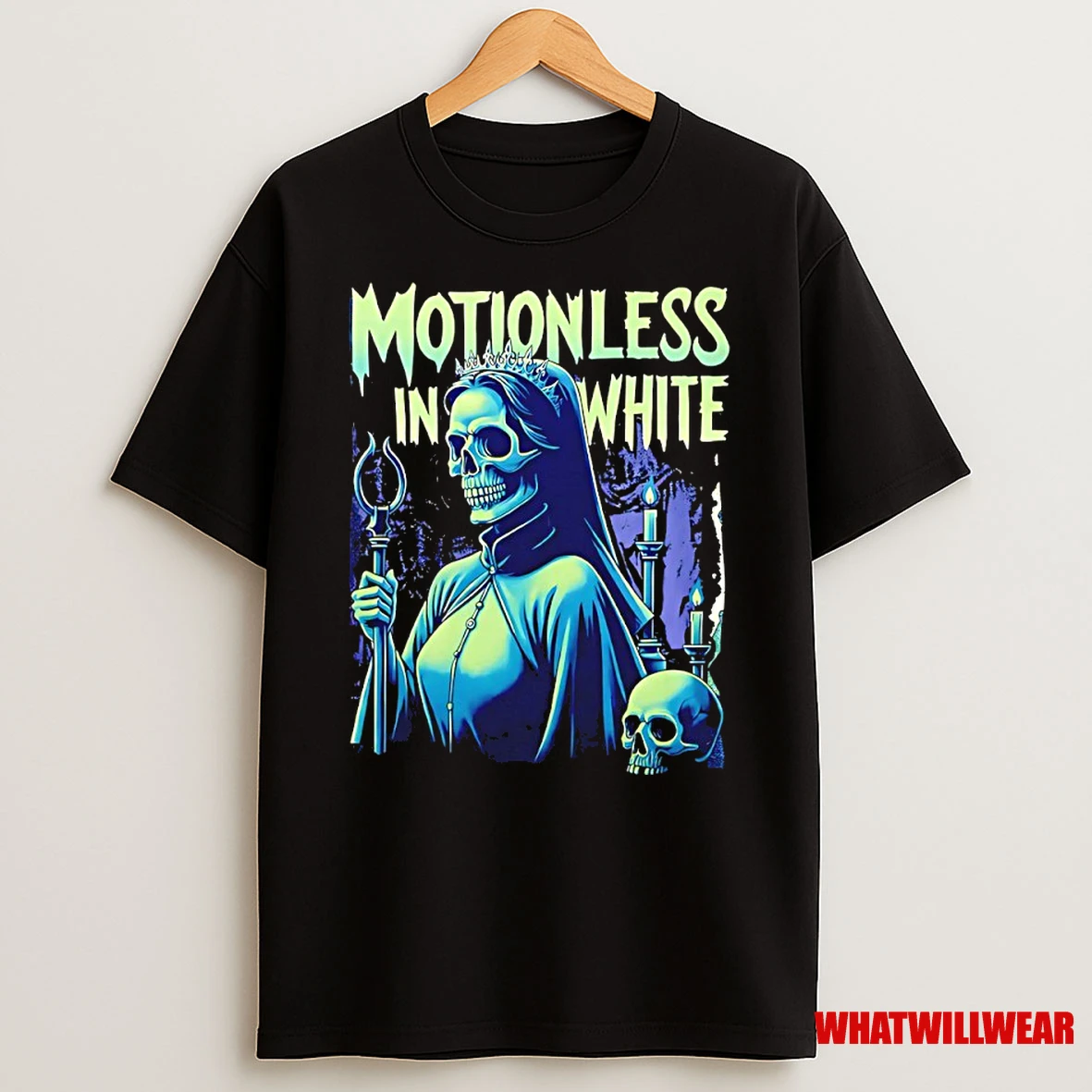 Motionless In White Skelequeen Halloween 2025 Shirts