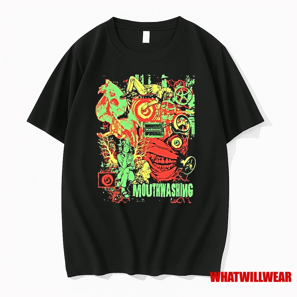 Mouthwashing Warning Horror Shirts