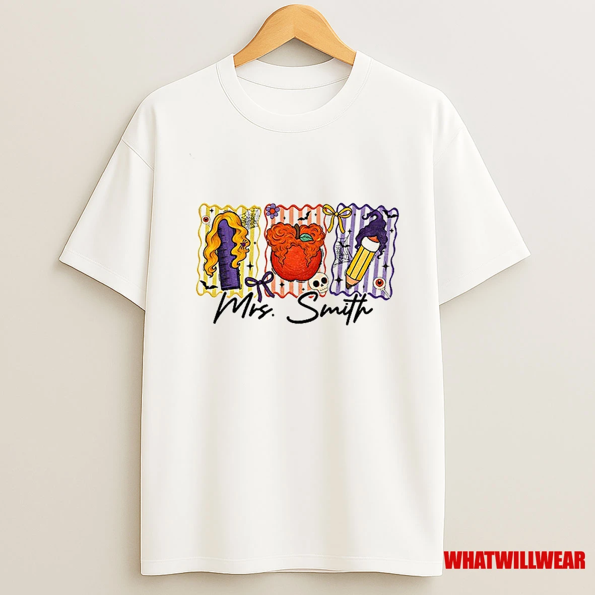 Mrs Smith Teacher Spooky Halloween 2025 Shirts