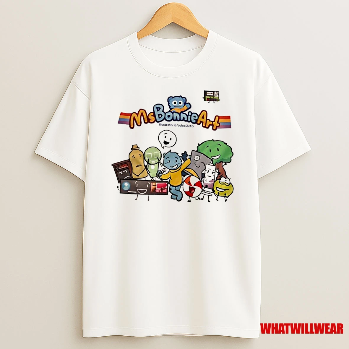 Msbonnieart Illustrator Voice Actor Battle For Dream Island Lgbt Pride Shirts