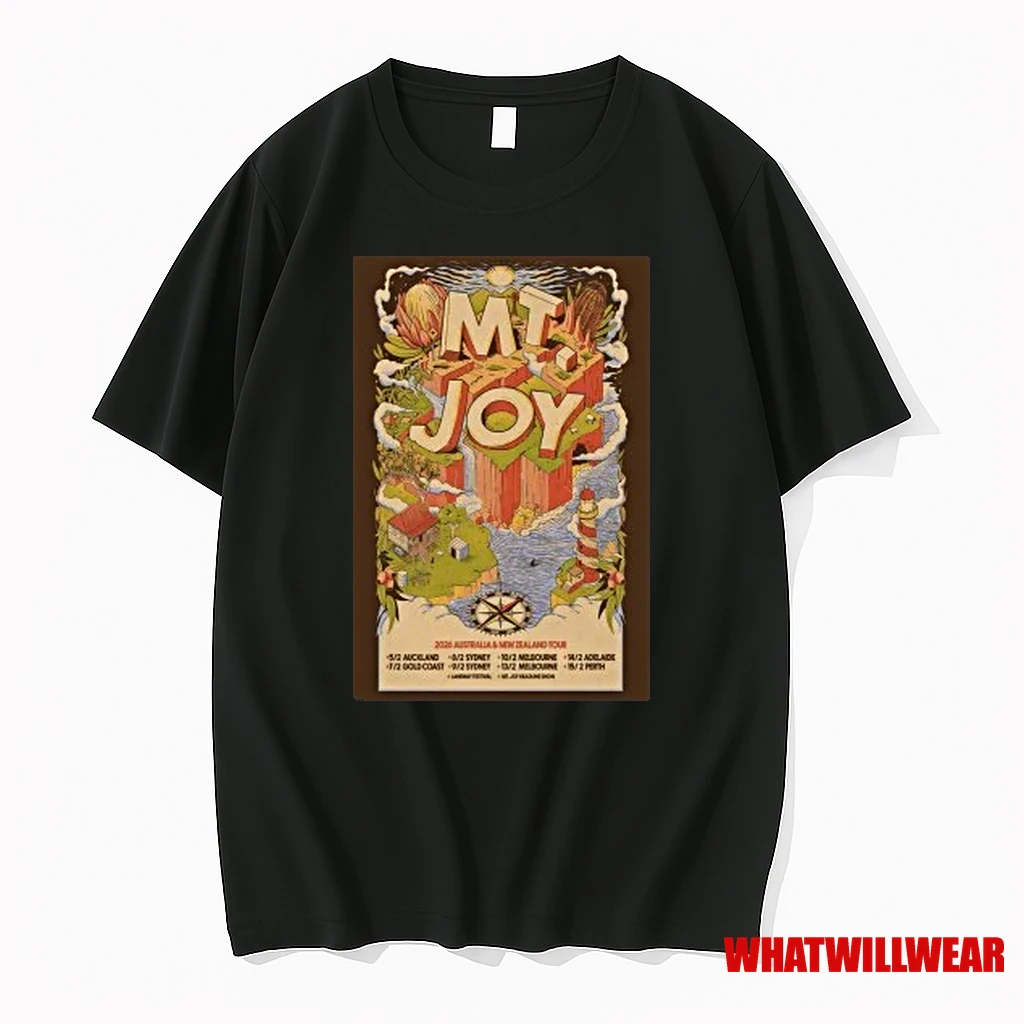 Mt Joy Tour 2026 Australia New Zealand Shirts