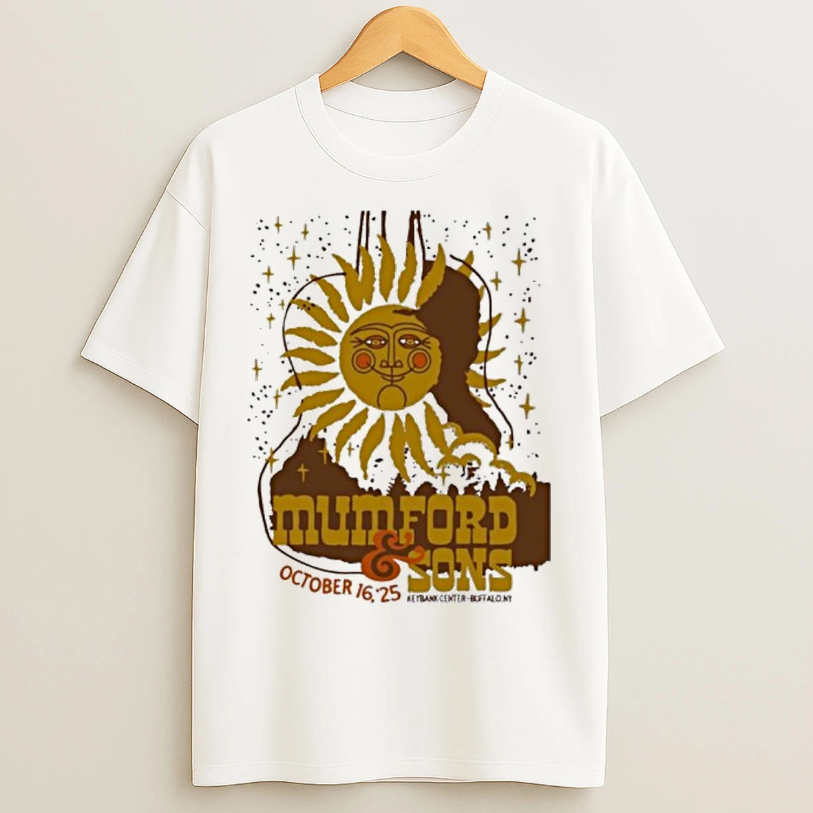 Mumford And Sons 2025 Buffalo Ny T Shirts