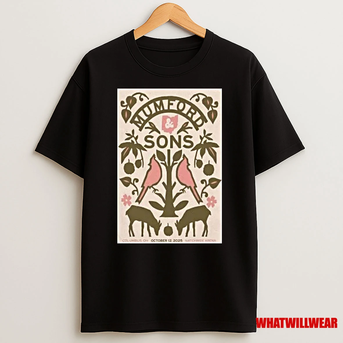 Mumford And Sons Columbus Oh October 12 2025 Shirts