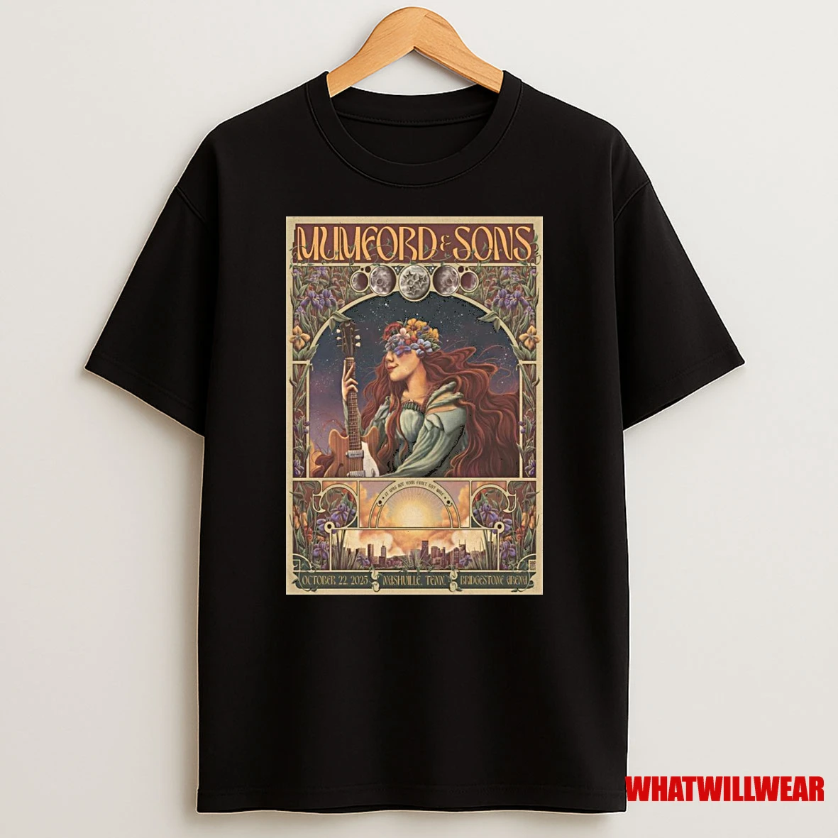 Mumford And Sons In Nashville Tn On Oct 22 2025 Shirts