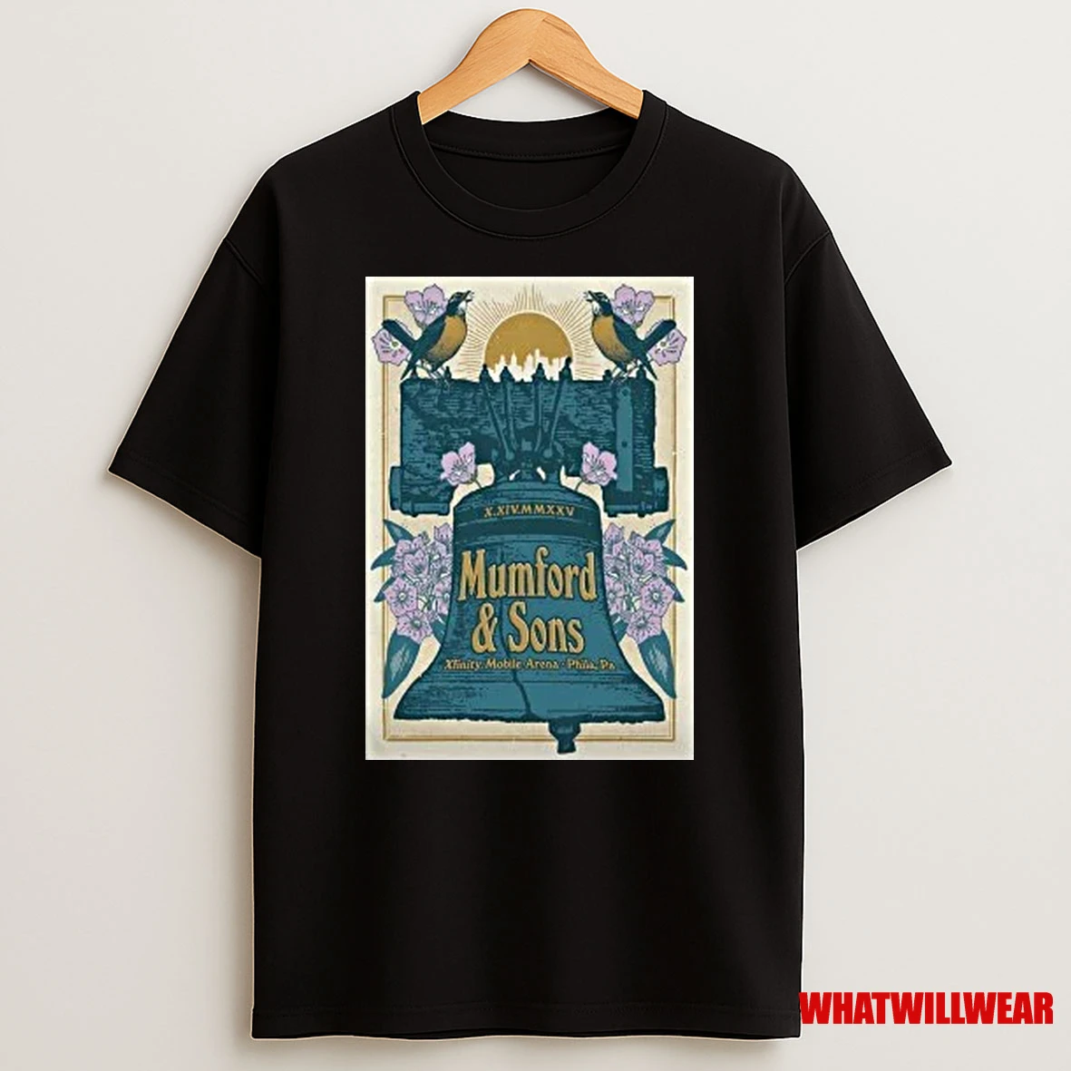 Mumford And Sons Oct 14 2025 Xfinity Mobile Arena In Philadelphia Pa Shirts