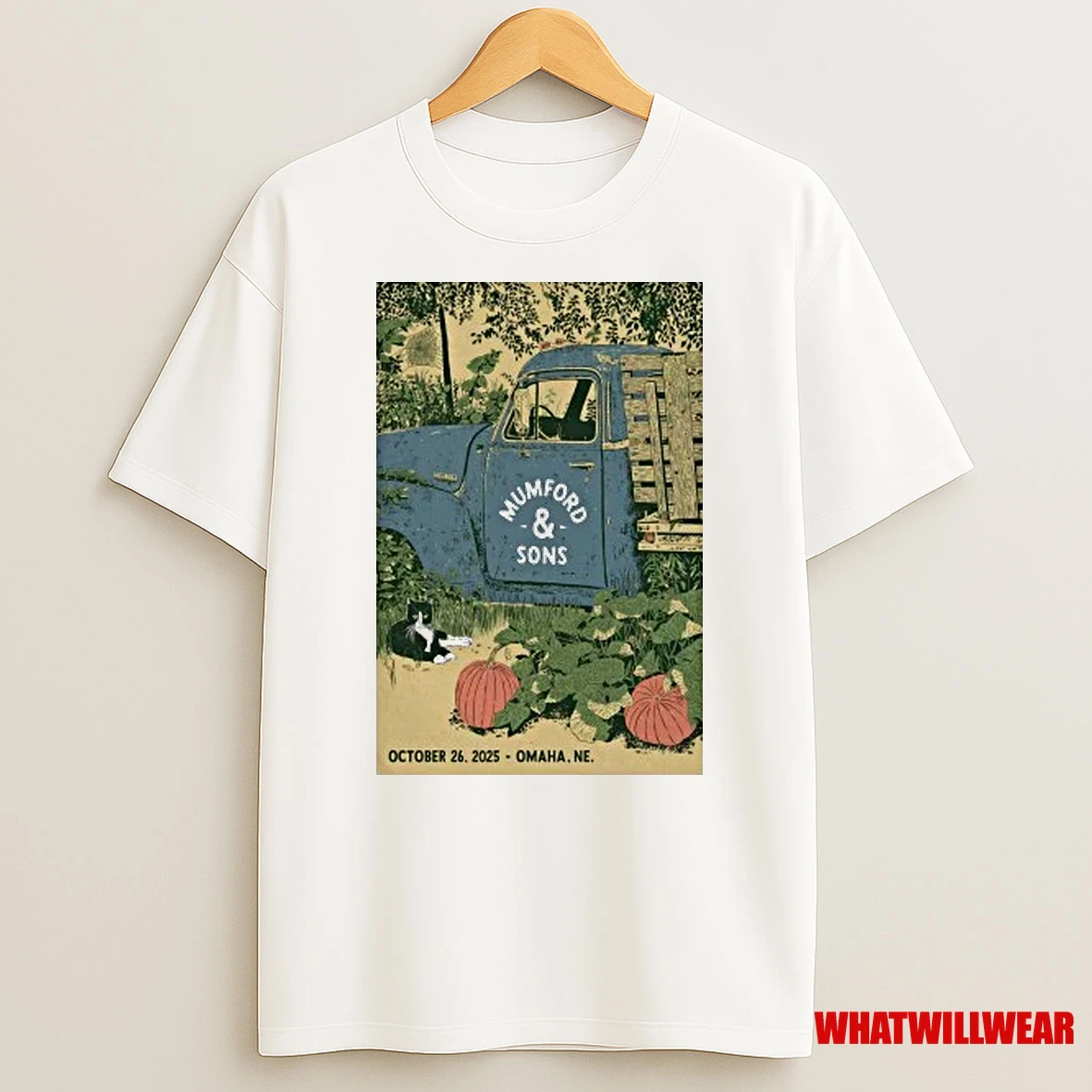 Mumford And Sons Omaha Ne 10 26 2025 Shirts
