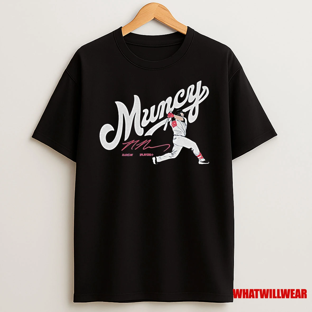 Muncy La Max Muncy Los Angeles Dodgers Mlb Slash Line Signature Fanart Shirts