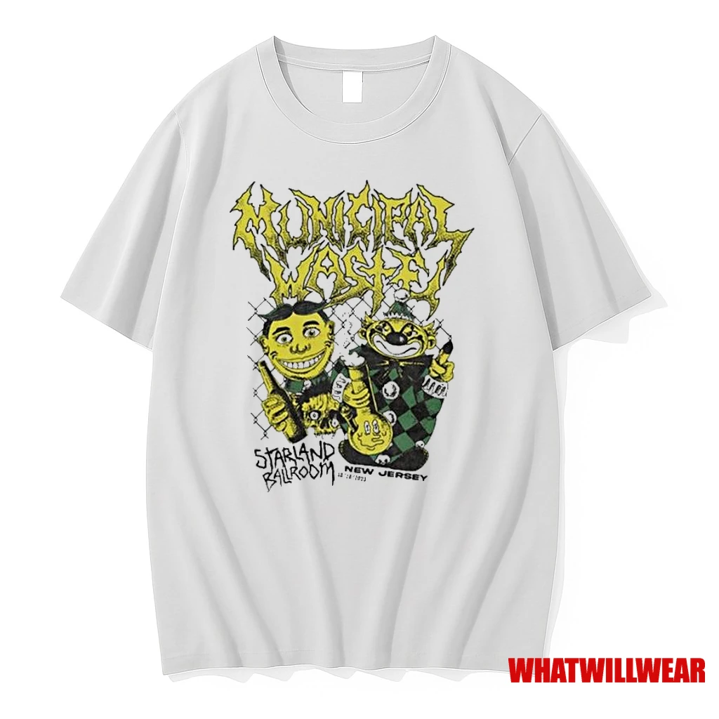 Municipal Waste Tour New Jersey October 18 2025 Shirts