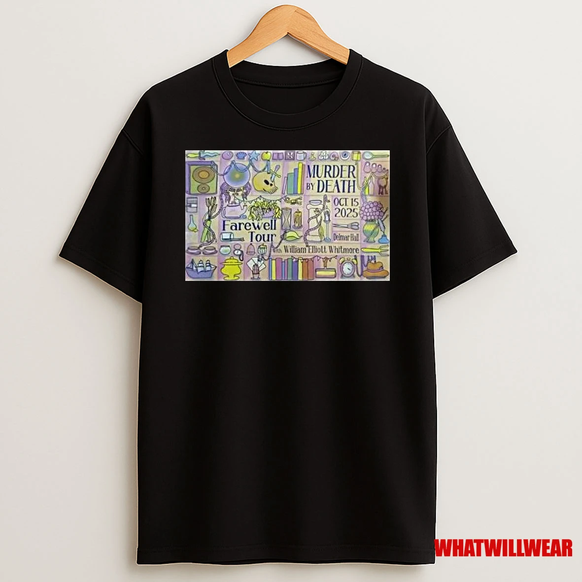 Murder By Death Delmar Hall Saint Louis Mo Oct 15 2025 Shirts