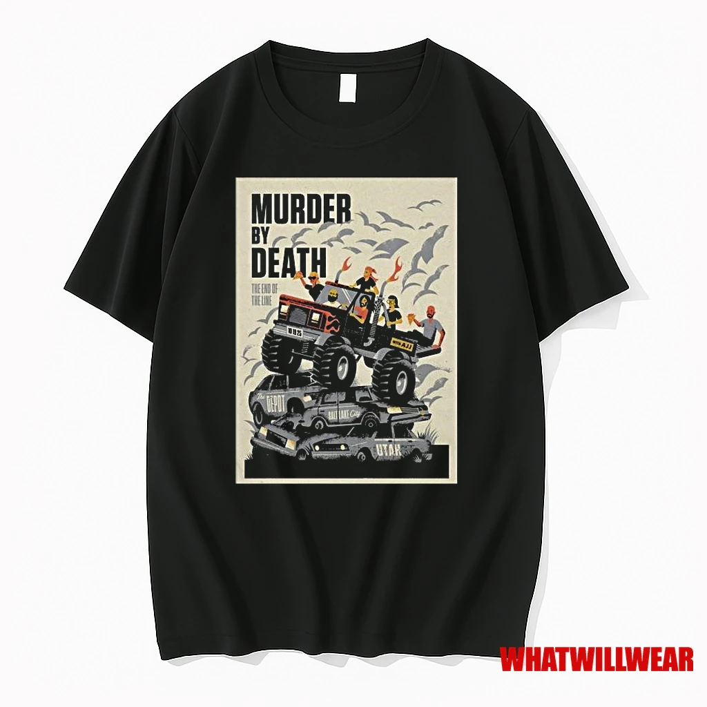 Murder By Death The Depot In Salt Lake City Ut October 19 2025 Shirts