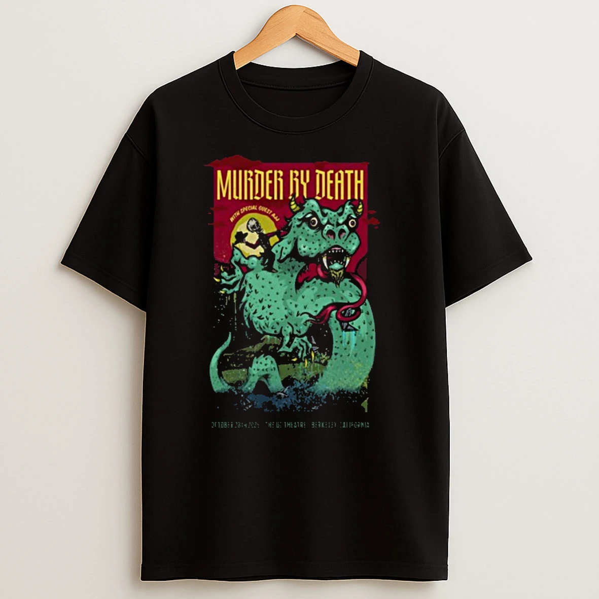 Murder By Death The Uc Theatre Oct 28 2025 T Shirts