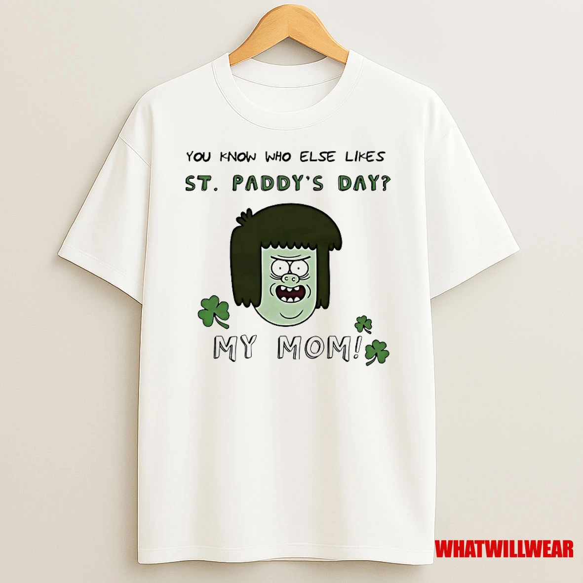 Muscle Man Regular Show You Know Who Else Likes St Paddys Day My Mom Shirts