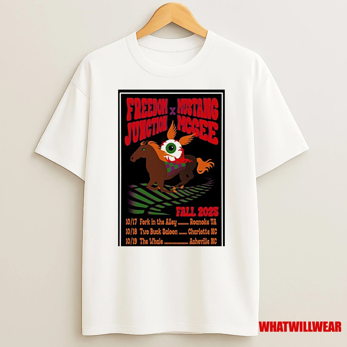 Mustang Mcgee Freedom Junction Fall Tour 2025 Shirts