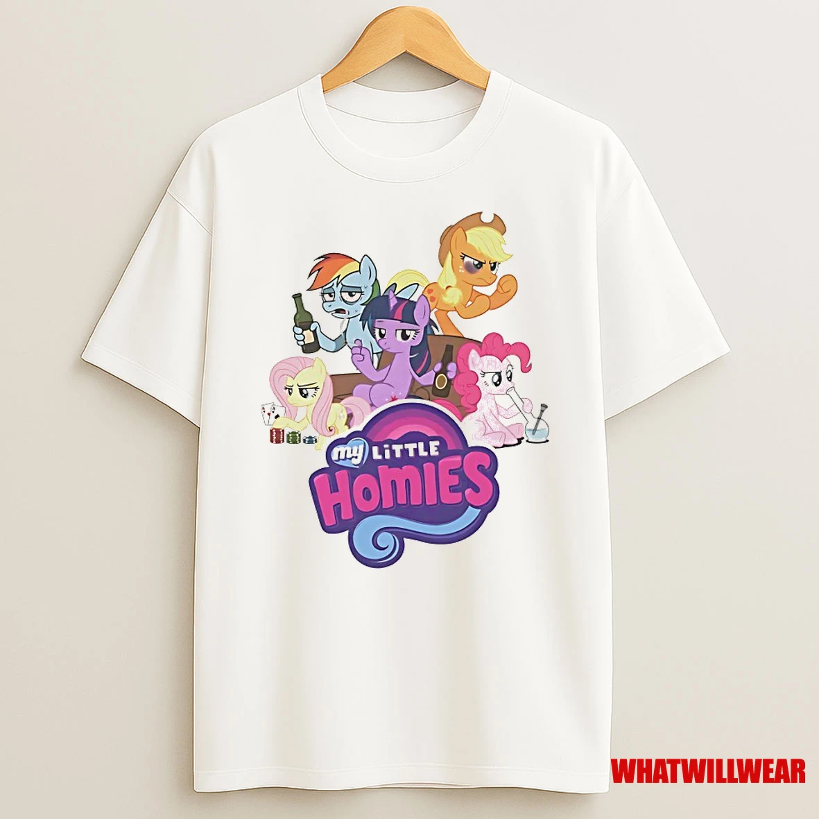 My Little Pony Friendship Is Magic My Little Homies Shirts