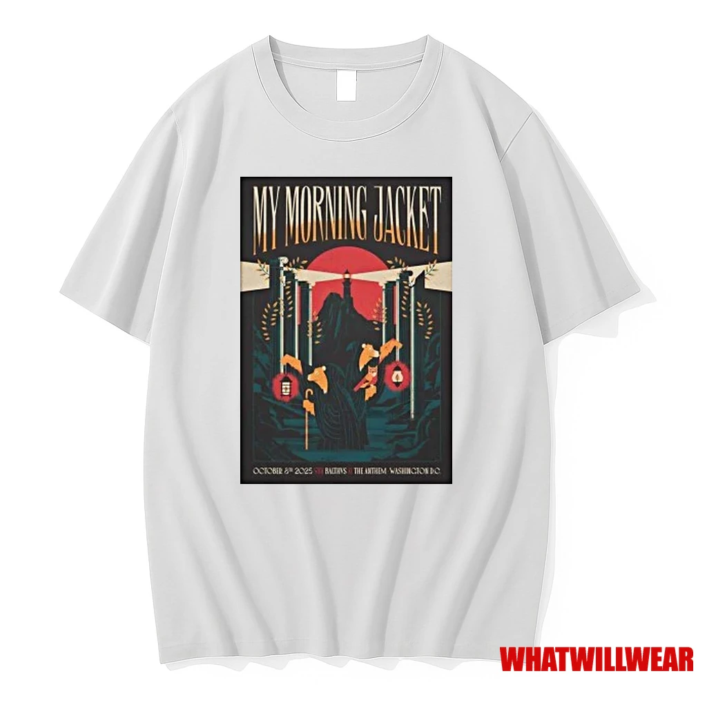 My Morning Jacket 10 8 2025 The Anthem In Washington Dc Shirts